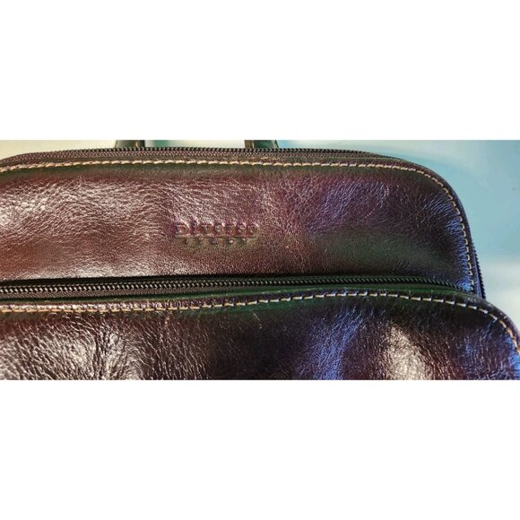 Vintage Diverso Italy Stylish Leather Backpack Bag - Picture 5 of 9